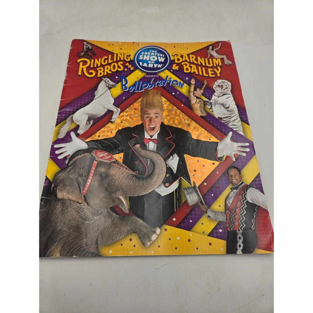 Ringling Bros Barnum & Bailey Circus 2007 Bellobration Program Signed Autograph